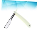 Men's Razor  Metal Shaving Razor Safe Razor Manual Razor for Men , 2 pcs, white - Image 2