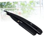 Stainless Steel Vintage Manual Razor for Men Professional Shaving Tool for Barbers and Home Use Easy to Exchange Blades Portable and Space-saving Design - Image 2