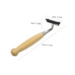 4Pcs Handle Stainless Steel Razor Manual Shaver for Men and Women Smooth Body Hair Trimmer Professional Single Blade Design - Image 2
