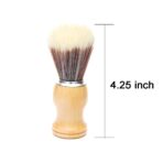 Shaving Brushes for Men with Wooden Handle Pure Hair Soft Face Cleaning Makeup Facial Razor Brush Shave Tools - Image 2