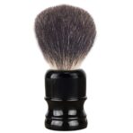 Shaving Brush for Men, 100% Pure Badger Shaving Brushes with Black Resin Handle