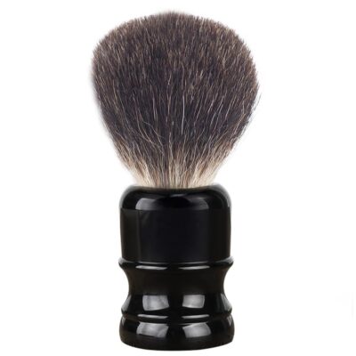 Shaving Brush for Men, 100% Pure Badger Shaving Brushes with Black Resin Handle