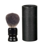 Shaving Brush for Men, 100% Pure Badger Shaving Brushes with Black Resin Handle - Image 2