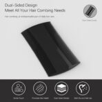5 Pack Double-Sided Pocket Comb for Hair, Beards & Mustaches | Fine & Coarse Teeth, Everyday Comb For Detangling Knots, Beard Care & Grooming - Image 2
